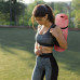Коврик для фитнеса  Queenfit NBR 1,5 см pink - фото №2